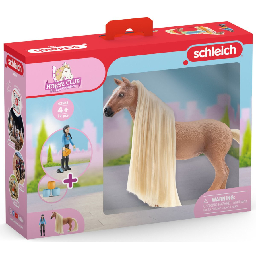 Schleich Horse Beauty Kim & Caramelo Starter Set