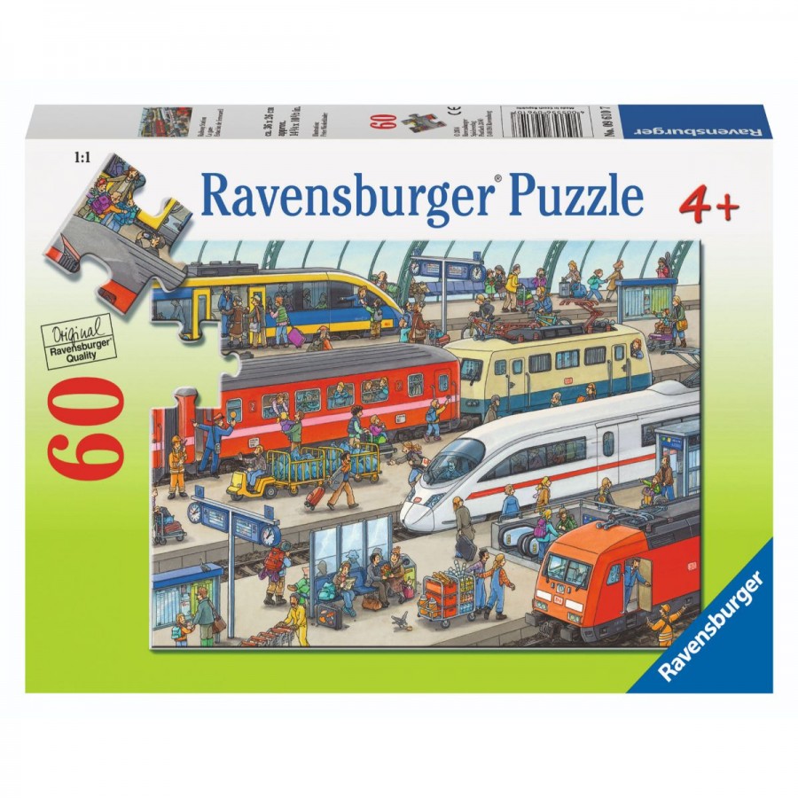 Ravensburger Puzzle 60 Piece Railway Station