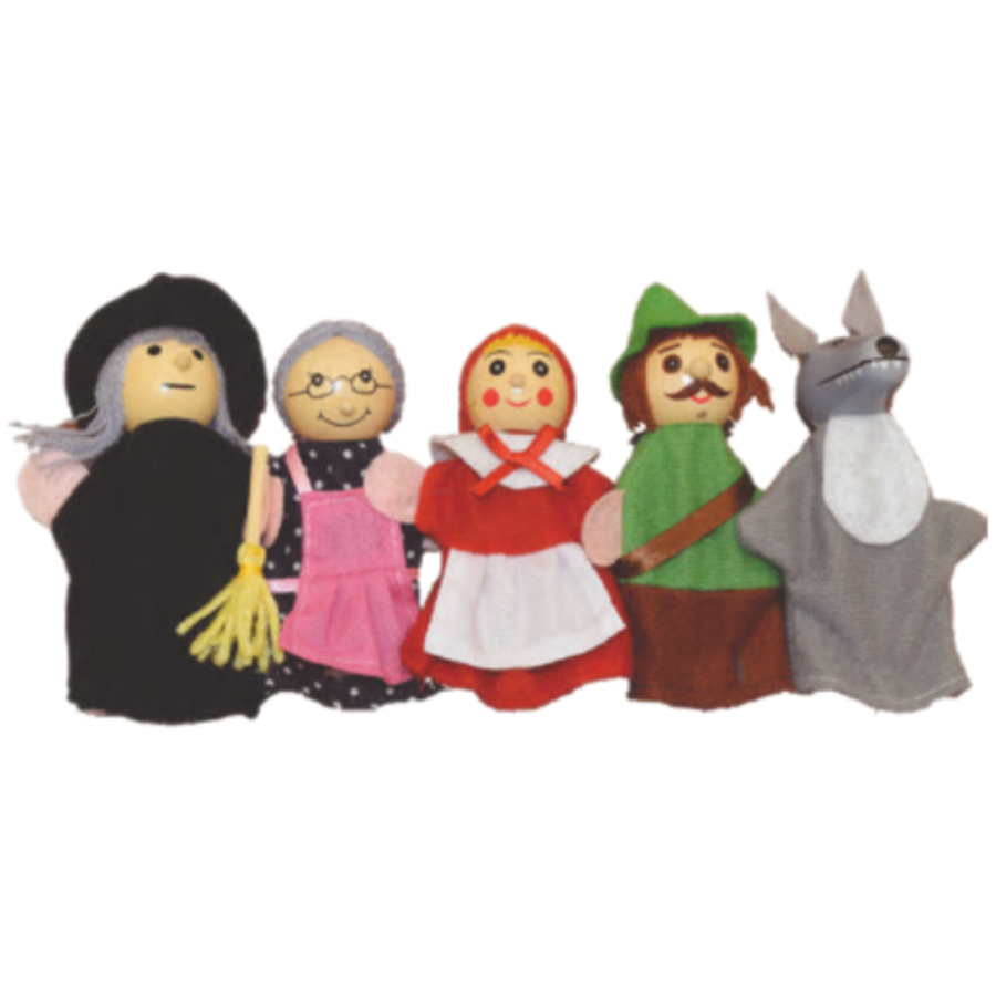 Finger Puppets Red Riding Hood