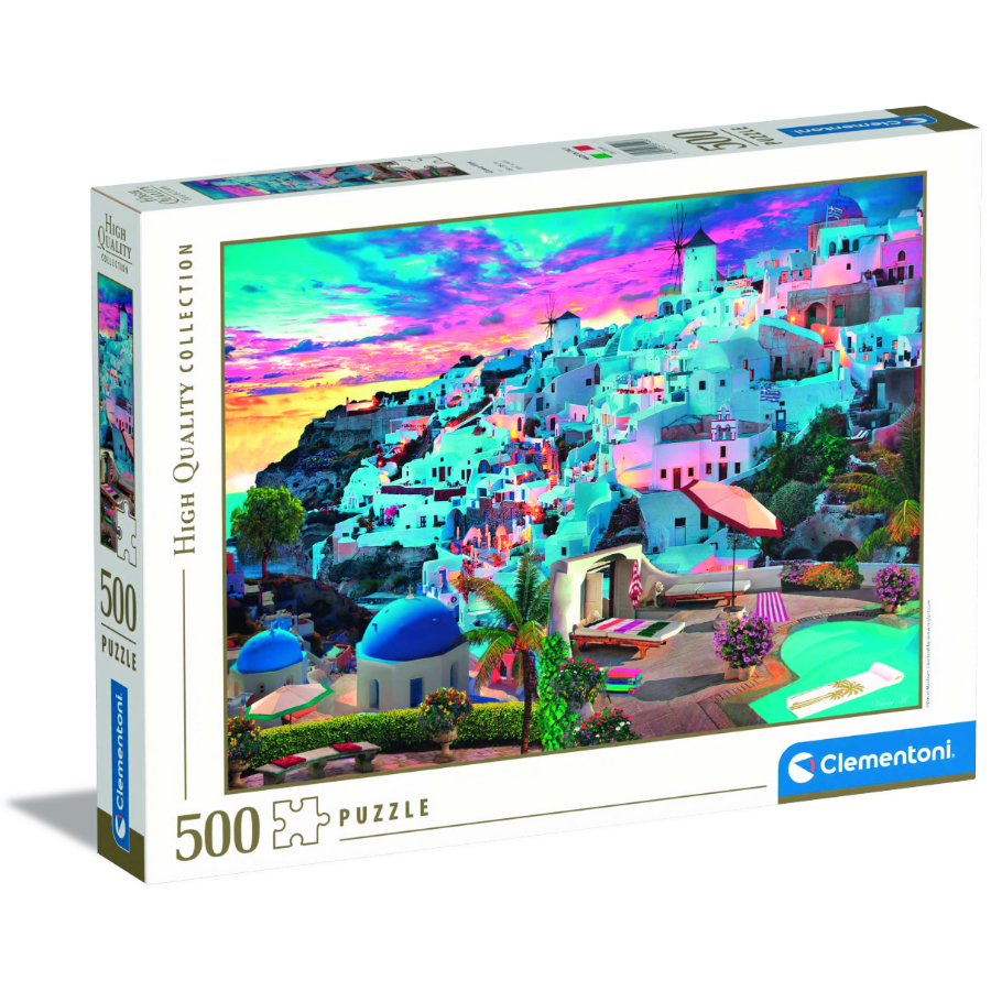 Clementoni 500 Piece Puzzle Greece View