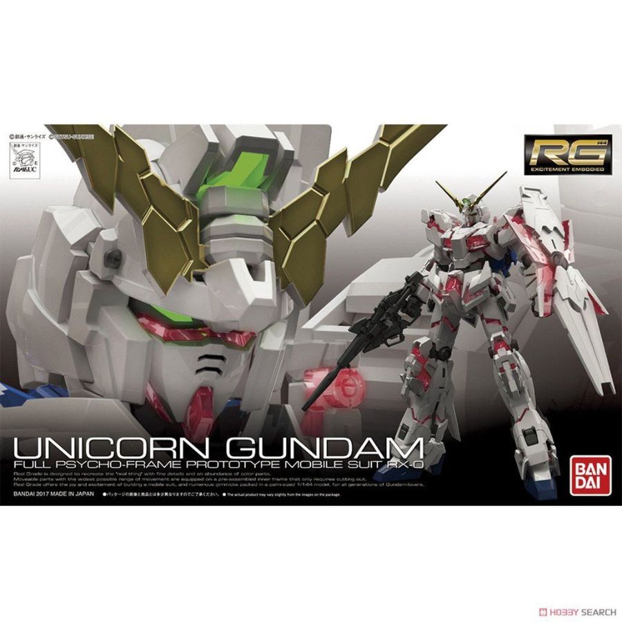 Gundam Model Kit 1:144 RG Unicorn Gundam