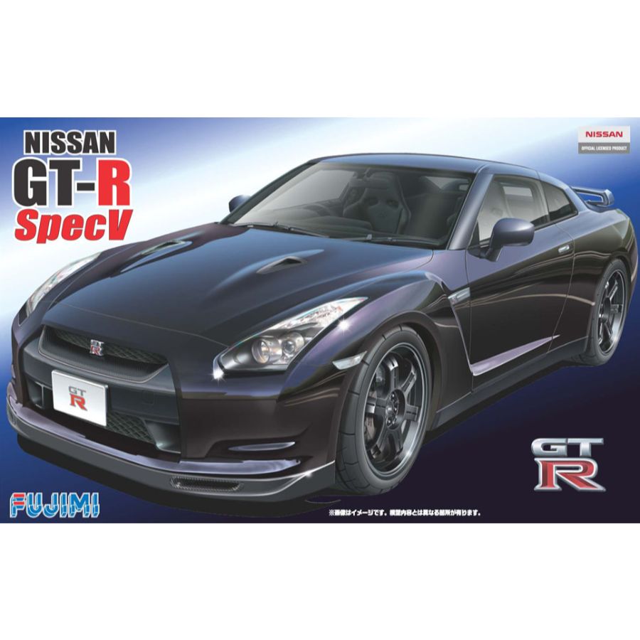 Fujimi Model Kit 1:24 Nissan GT-R R35 Spec-V