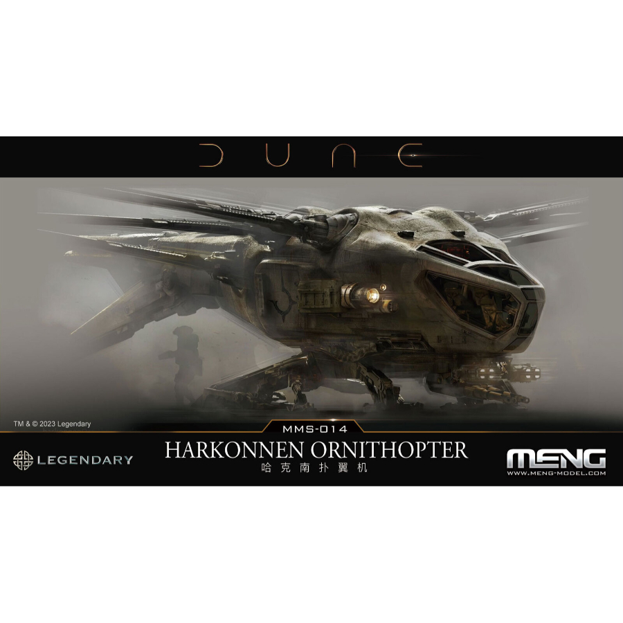 Meng Model Kit Dune Harkonnen Ornithopter