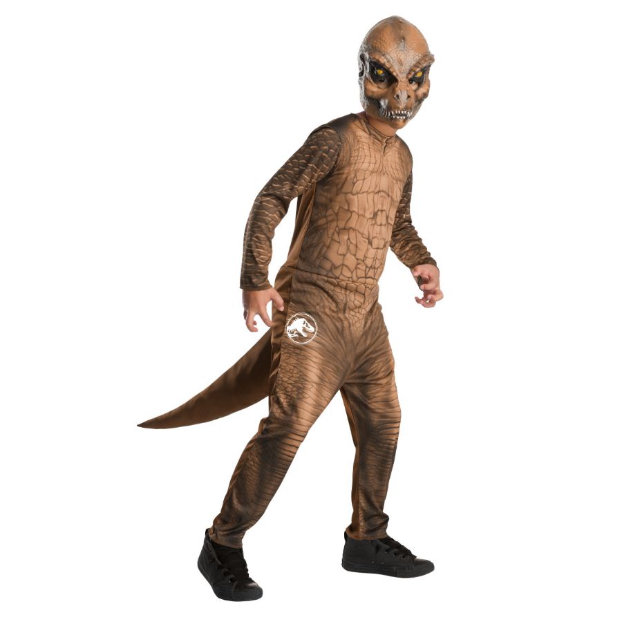Jurassic World T-Rex Classic Kids Dress Up Costume Size 6-8