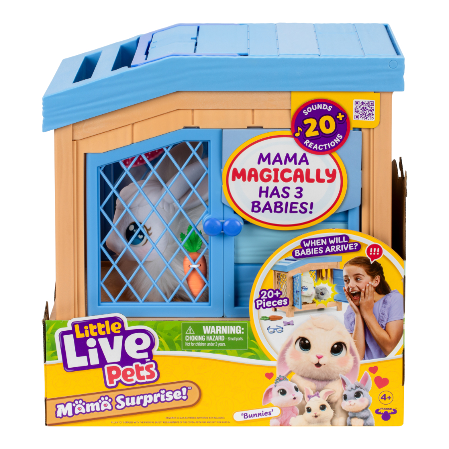 Little Live Pets Mama Surprise Large Bunny Playset