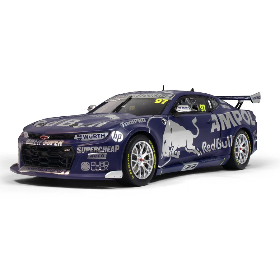 Biante Diecast 1:18 Chev Camaro Gen3 Red Bull Ampol Racing Van Gisbergen 97 2023 Test Livery