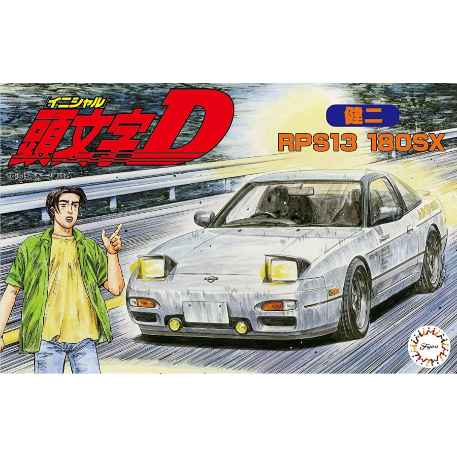 Fujimi Model Kit 1:24 180SX Kenji ISD-7