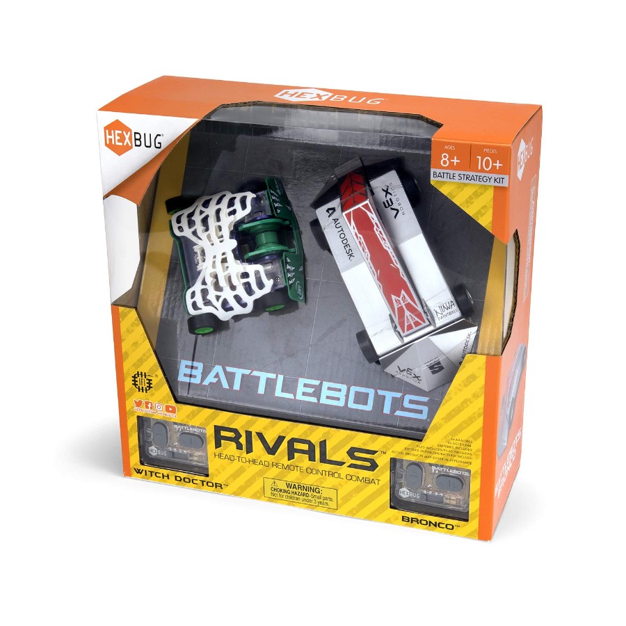 Hexbug BattleBots Rivals 2 Pack Doctor & Bronco