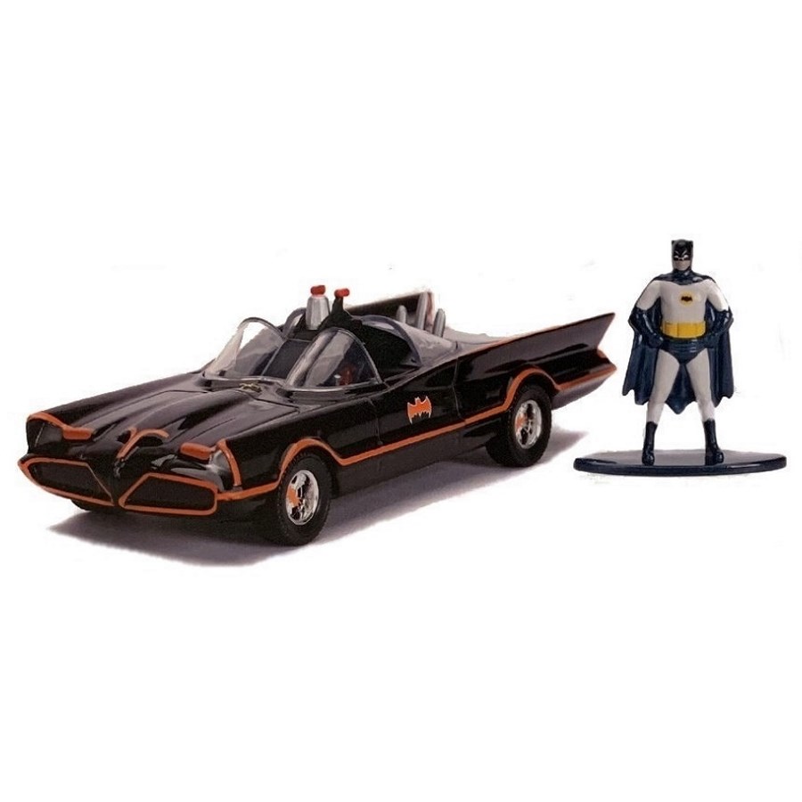 Jada Diecast 1:32 Batman 1966 Classic TV Batmobile With Figure