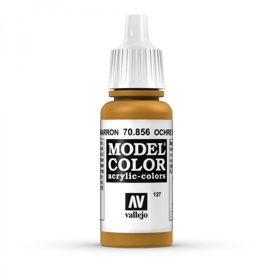 Vallejo Acrylic Paint Model Colour Ochre Brown 17ml