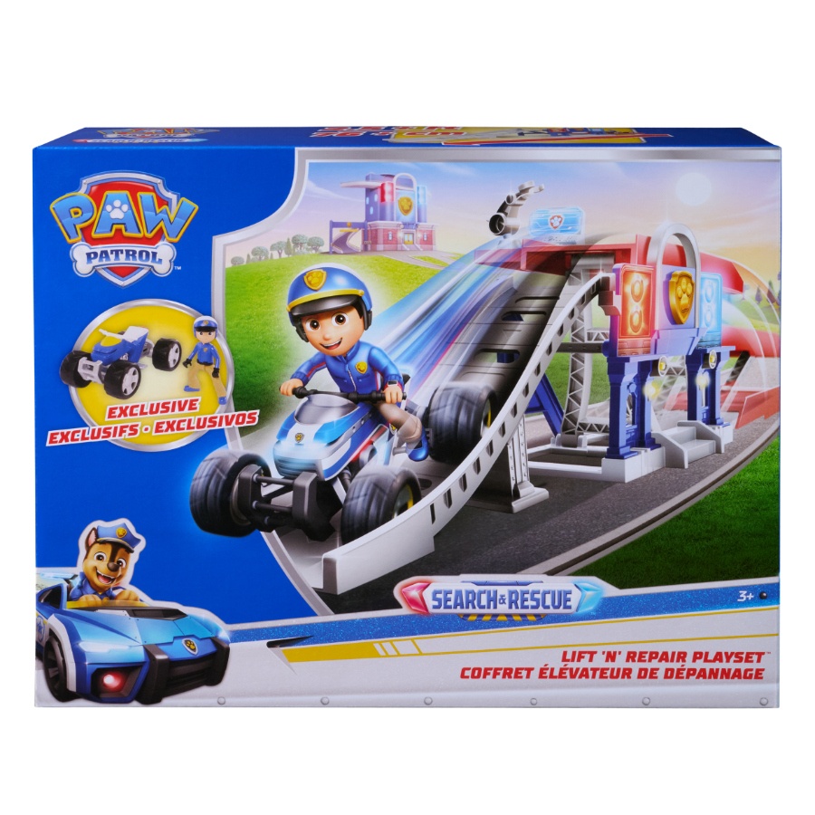 Paw Patrol Search & Rescue Lift & Repair Playset