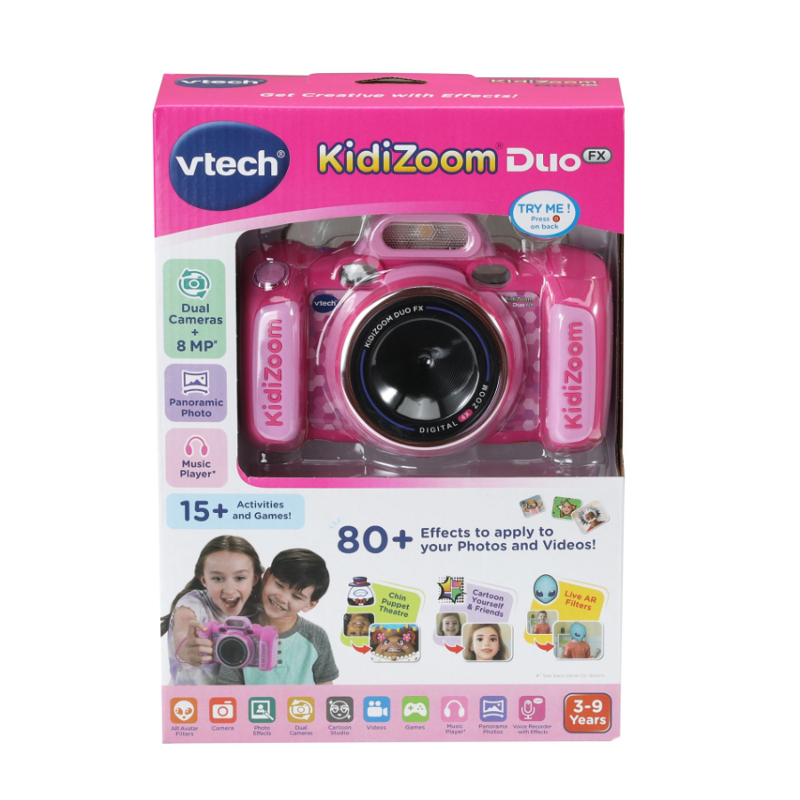 VTech Kidizoom Duo FX Camera & Video Pink 