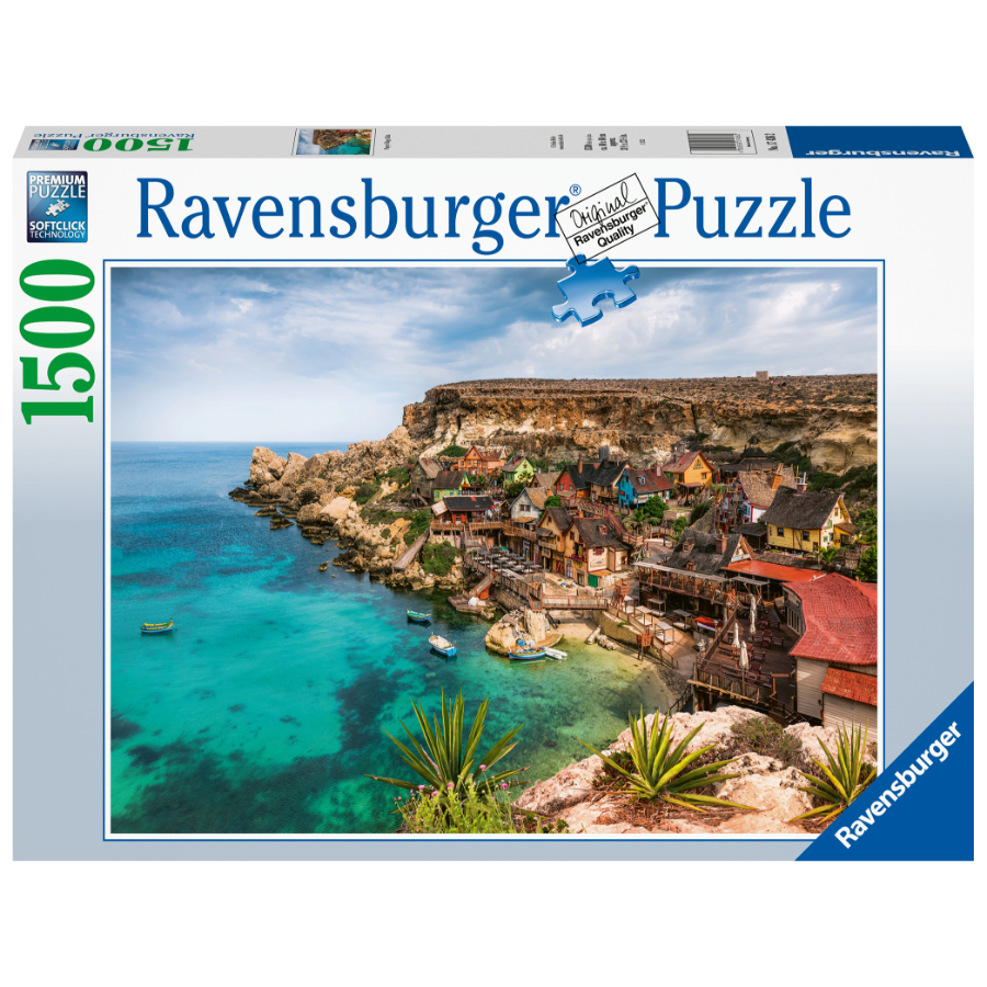 Ravensburger Puzzle 1500 Piece Popey Village Malta