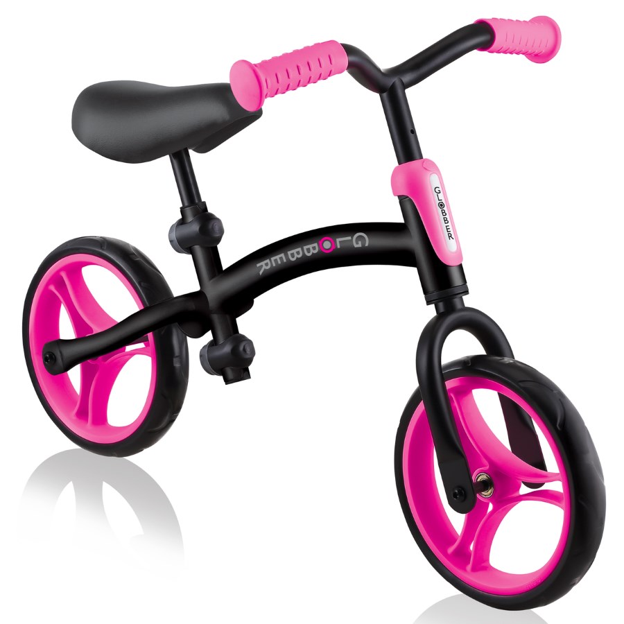 Globber Go Balance Bike Black & Pink