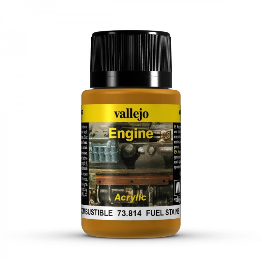 Vallejo Weathering Effects Fuel Stains 40mL