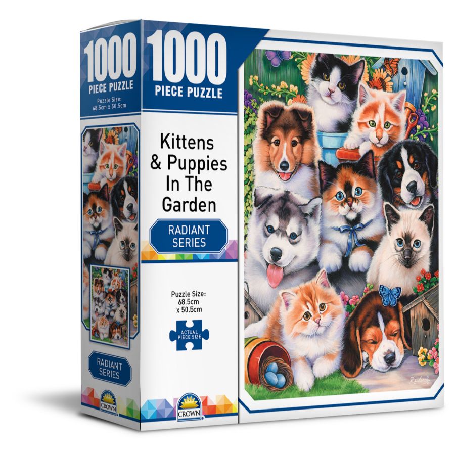 Crown Puzzle 1000 Piece Radiant Series Assorted
