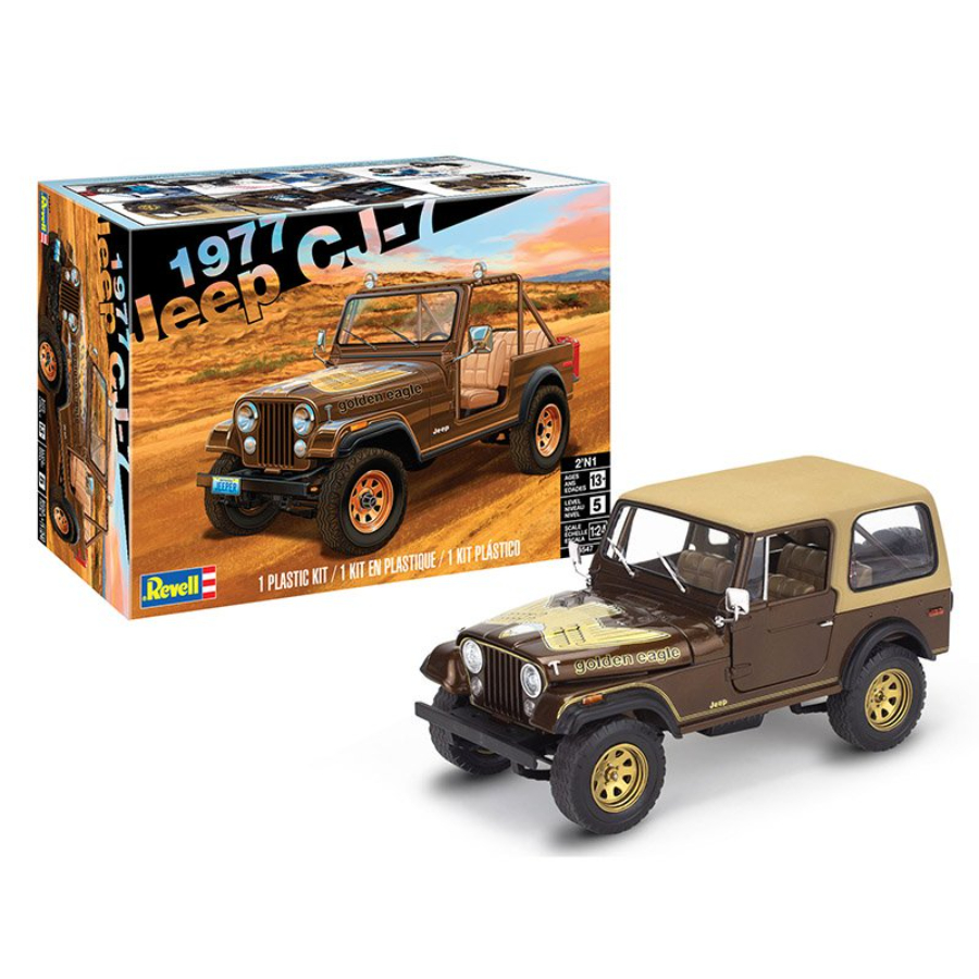 Revell Model Kit 1:24 Jeep CJ-7