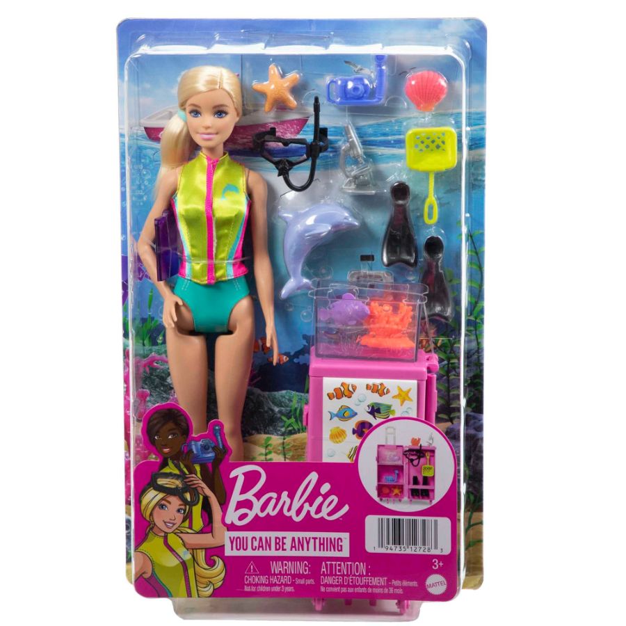 Barbie Marine Biologist Doll & Playset