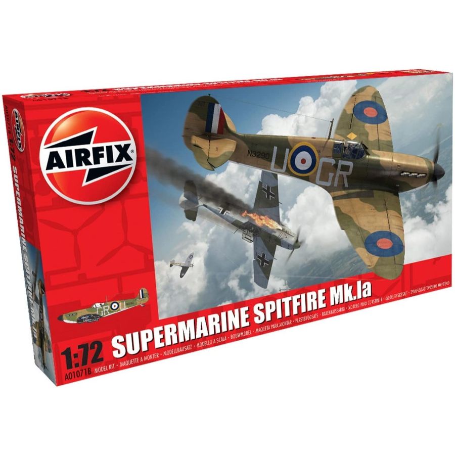 Airfix Model Kit 1:72 Supermarine Spitfire MKIA