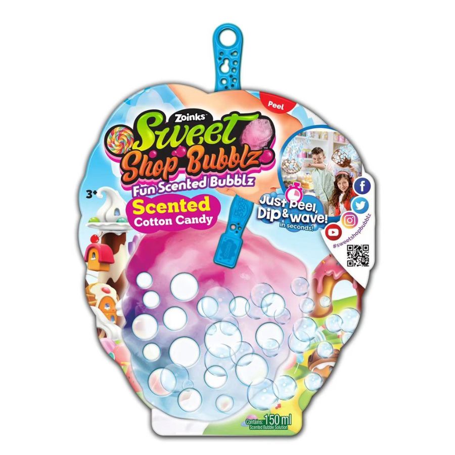 Zoinks Sweet Scented Bubblz Wand Assorted