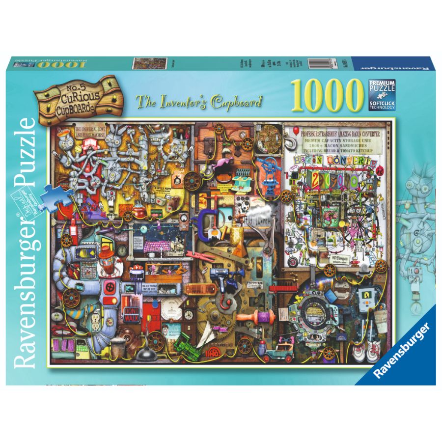 Ravensburger Puzzle 1000 Piece The Inventors Cupboard