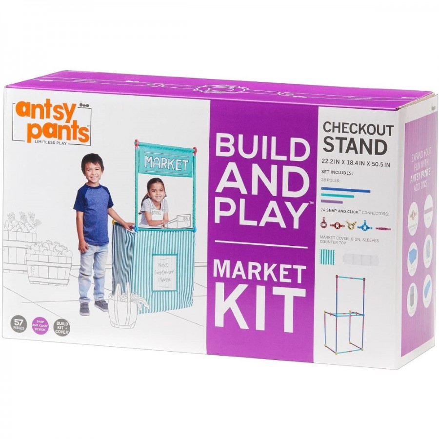 Antsy Pants Market Checkout Build & Play Set