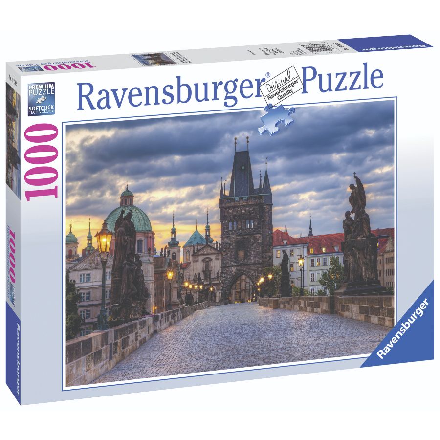 Ravensburger Puzzle 1000 Piece Across Charles Bridge Dawn