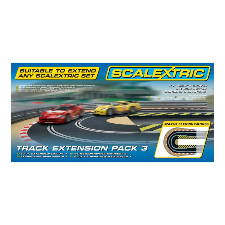 Scalextric Slot Car Track Extension Pack 3