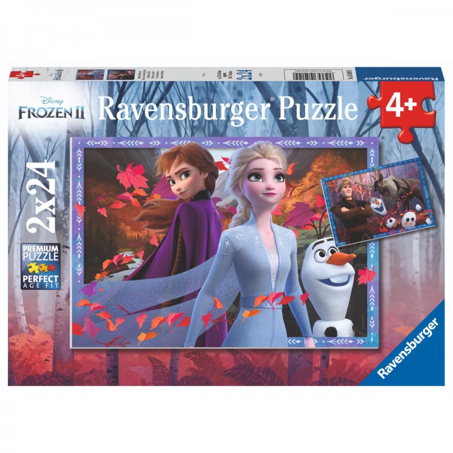 Ravensburger Puzzle Disney 2x24 Piece Frozen 2 Frosty Adventures