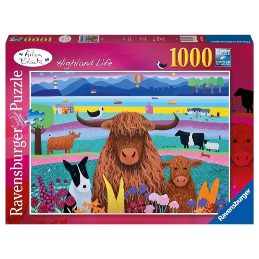 Ravensburger Puzzle 1000 Piece Highland Life SF