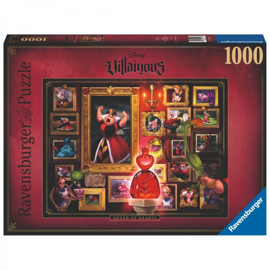 Ravensburger Puzzle Disney 1000 Piece Villainous Queen of Hearts