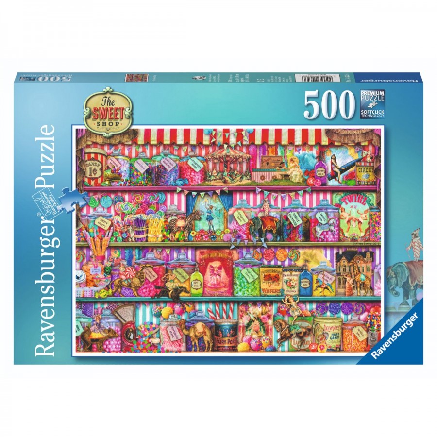Ravensburger Puzzle 500 Piece The Sweet Shop