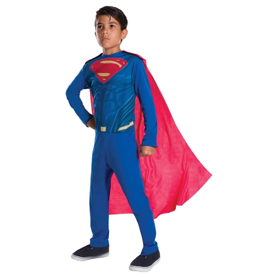 Superman Kids Dress Up Costume Size 3-5