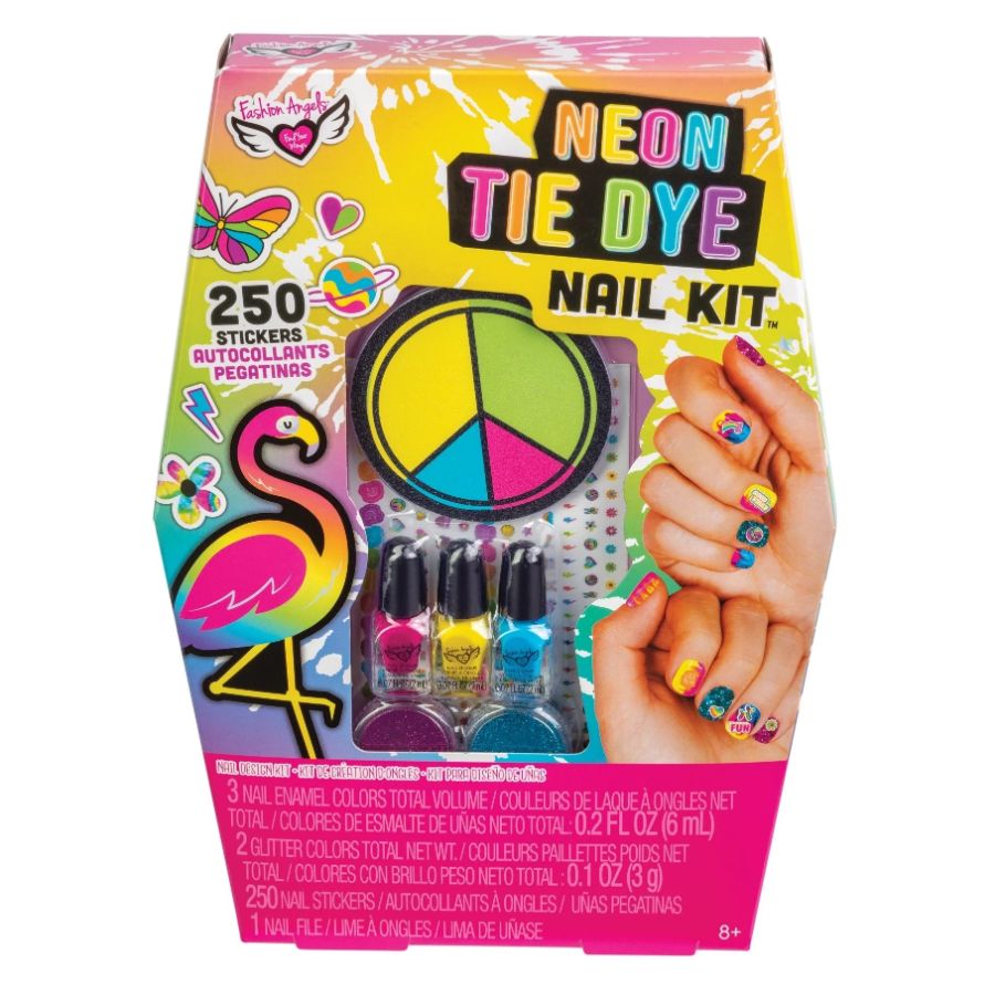 Fashion Angels Neon Tie Dye Nail Kit