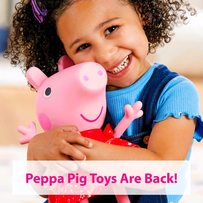 Peppa Pig Toys Are Back! Shop Now