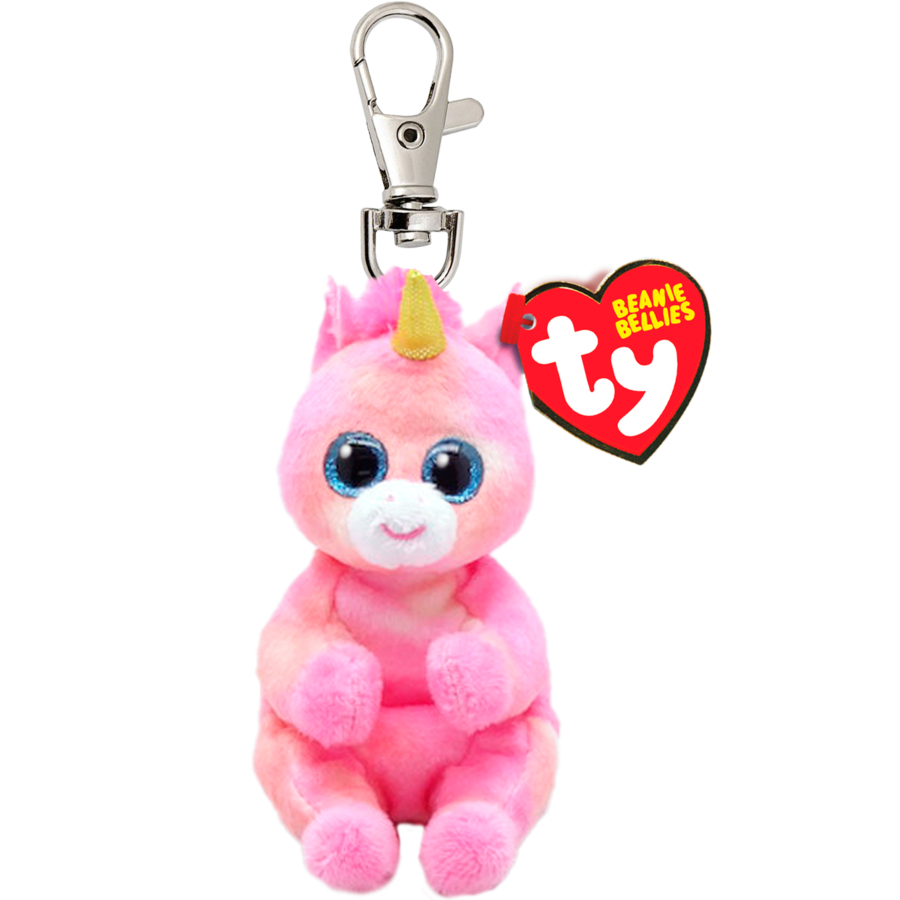 Beanie Boos Clips Skylar Pink Unicorn