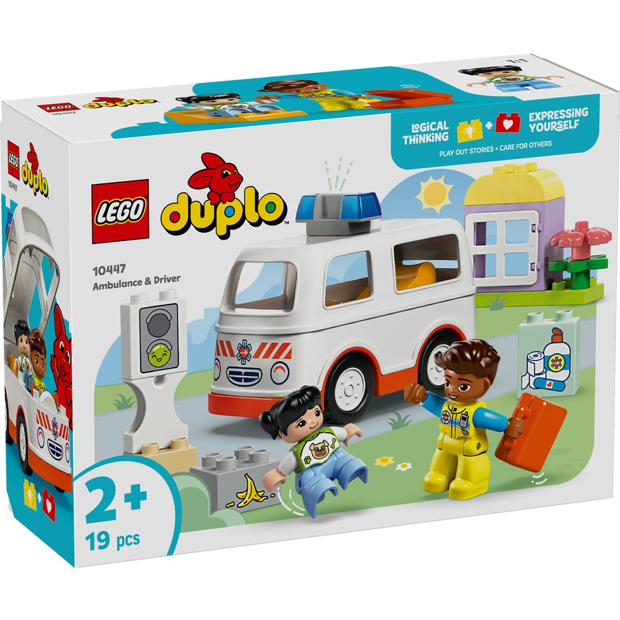 LEGO DUPLO Ambulance With Lights & Driver