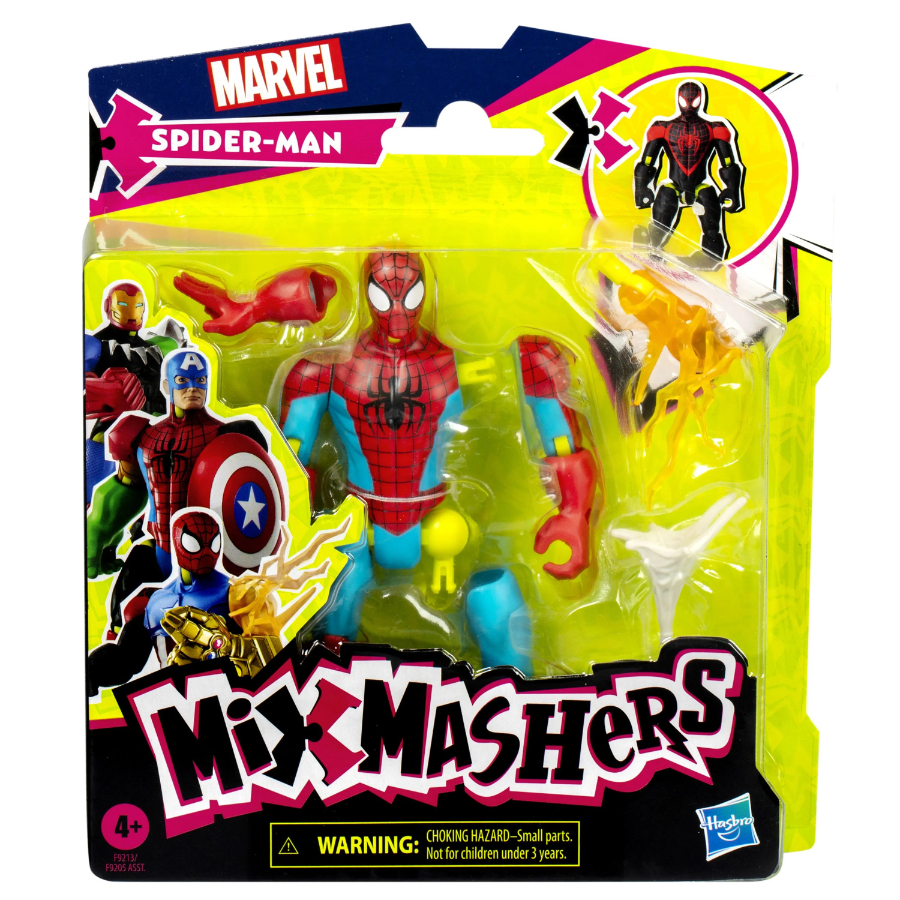 Marvel Mixmashers Spider-Man Figure Assorted