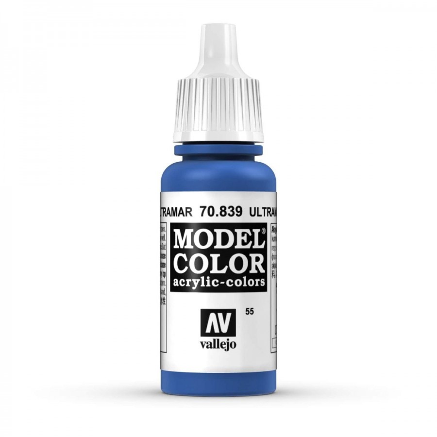 Vallejo Acrylic Paint Model Colour Ultramarine 17ml