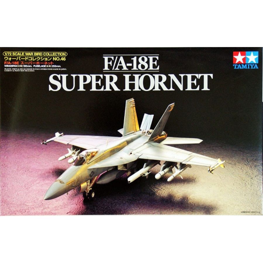 Tamiya Model Kit 1:72 FA-18E Super Hornet