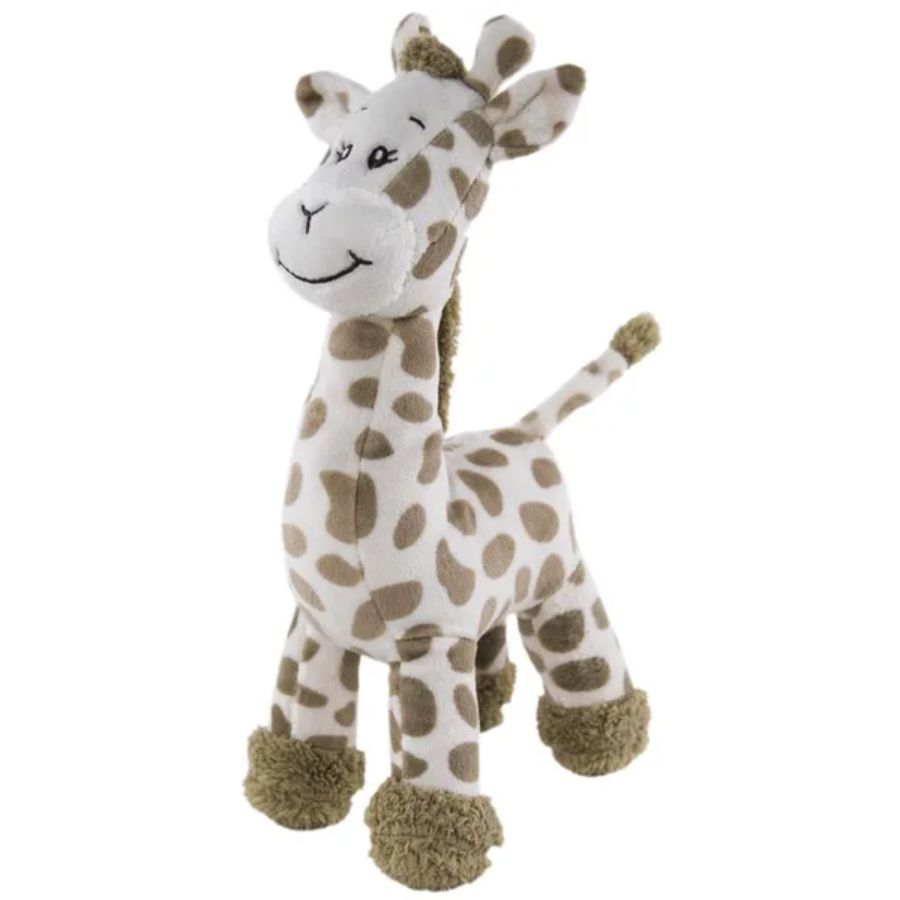 Baby Giraffe Rattle Safari Cream 25cm