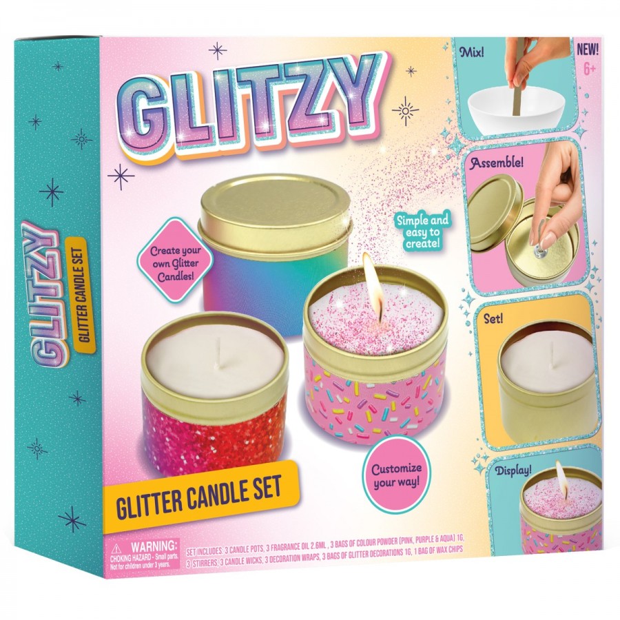 Glitzy Glitter Candle Making Kit