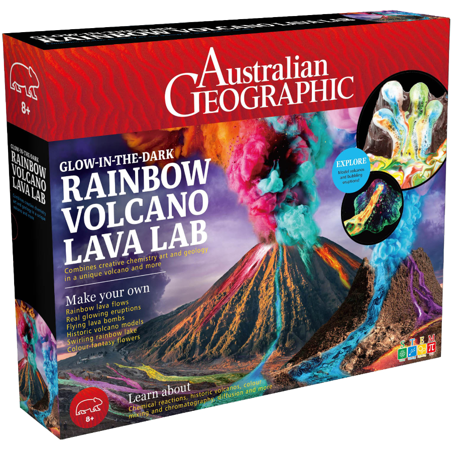 Australian Geographic Rainbow Volcano Lava Lab