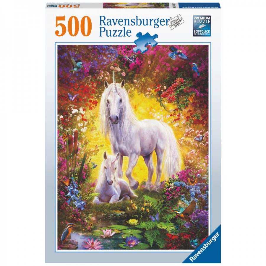Ravensburger Puzzle 500 Piece Unicorn & Foal
