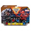 Monster Jam Vehicle Marvel Licensed 2 Pack 1:64 Assorted