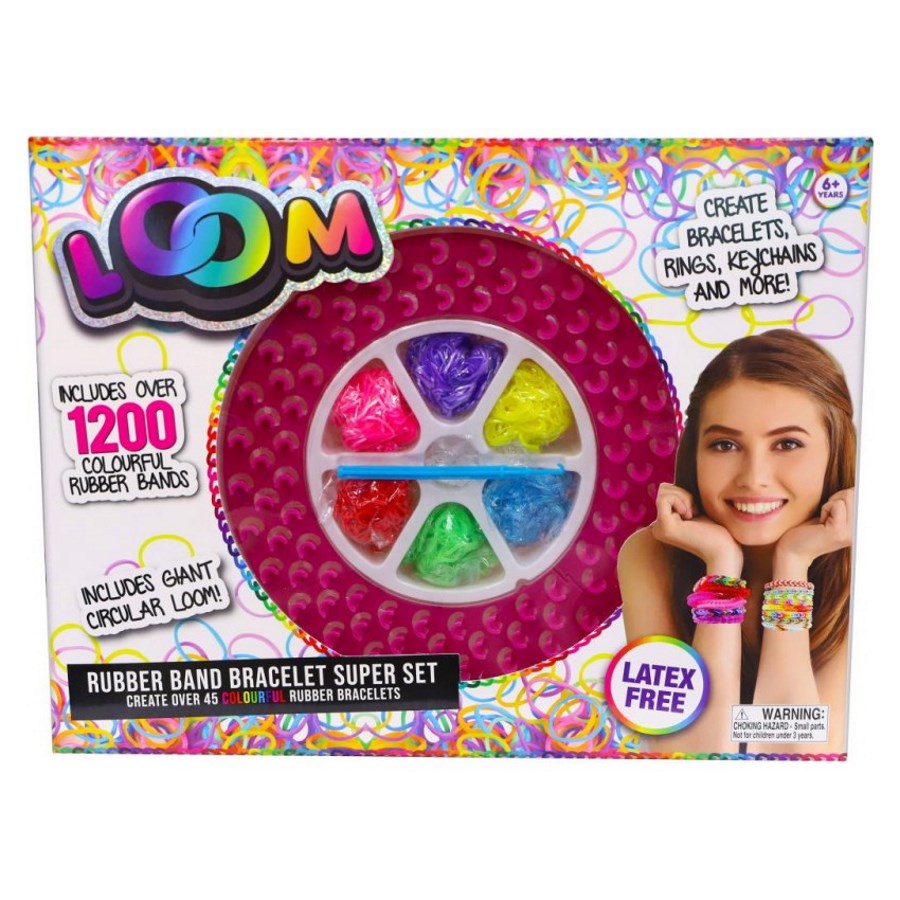 Loom Deluxe Set with 36cm Loom x 2 & 1200 bands