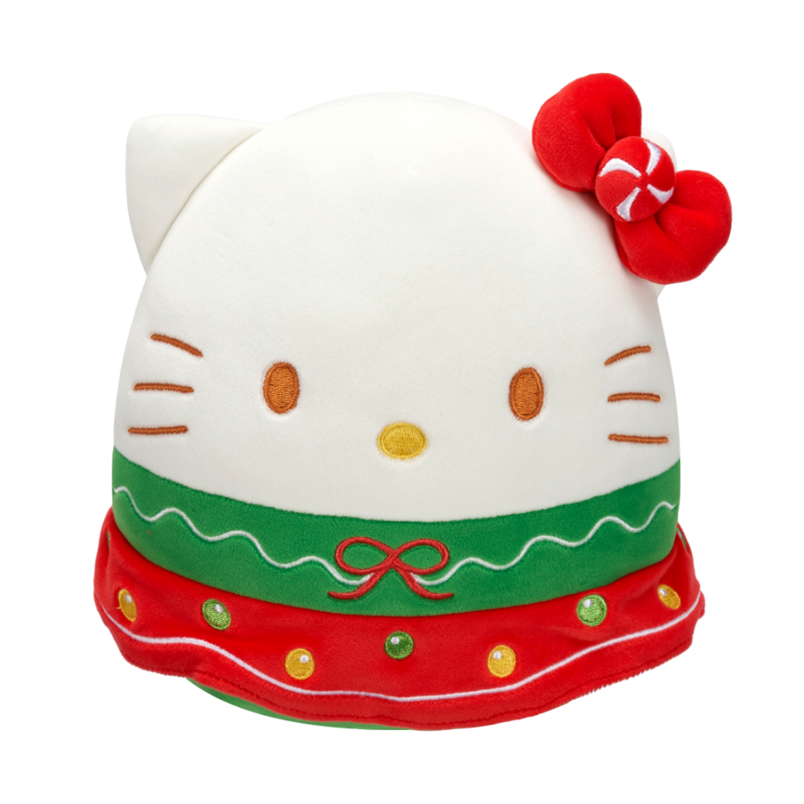 Squishmallows 8 Inch Plush Hello Kitty Christmas 2024 B Assorted