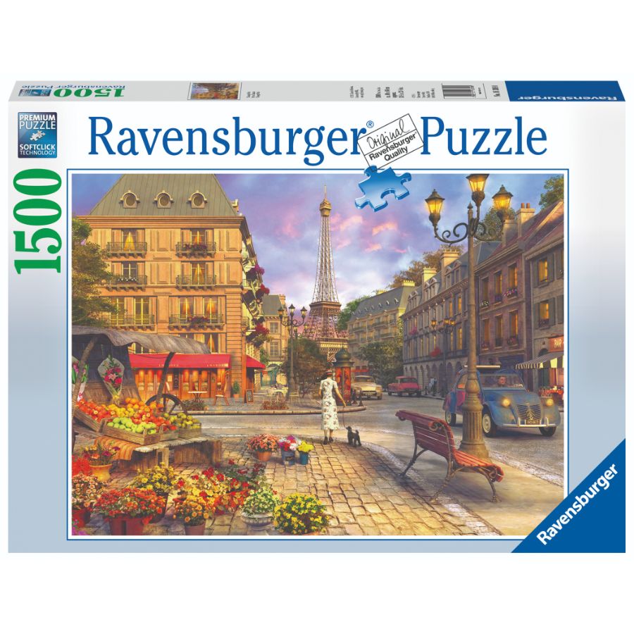 Ravensburger Puzzle 1500 Piece Vintage Paris