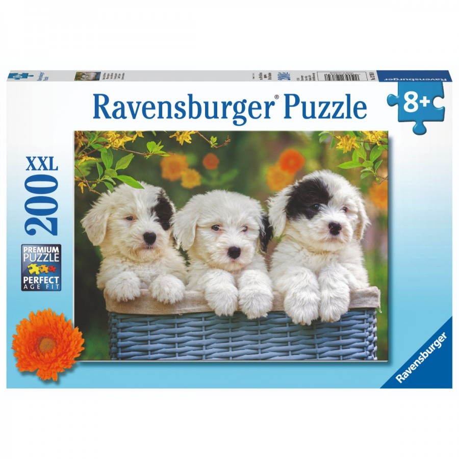 Ravensburger Puzzle 200 Piece Cuddly Puppies