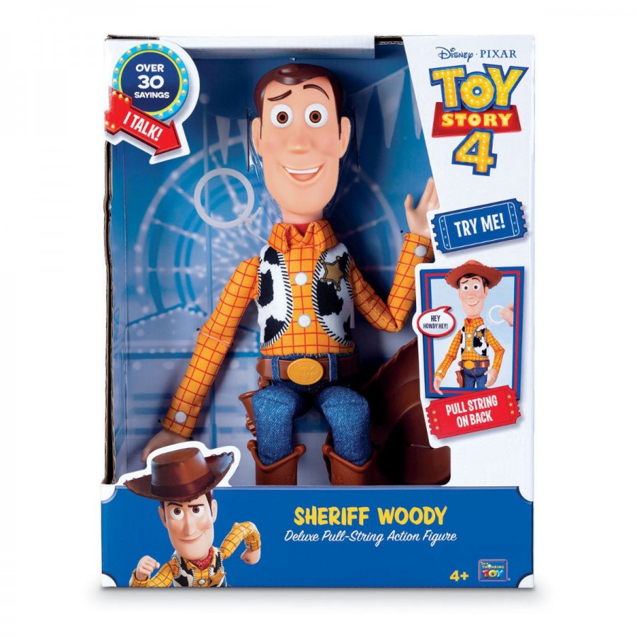 Toy Story 4 Deluxe Talking Sheriff Woody